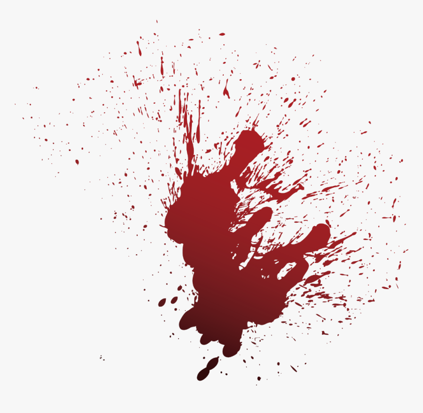 #paint #splash #splatter #paintspalsh #paintsplatter - Blood Stain Transparent, HD Png Download