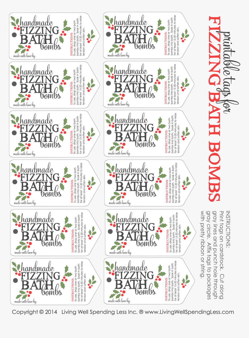 Christmas Label Png, Transparent Png