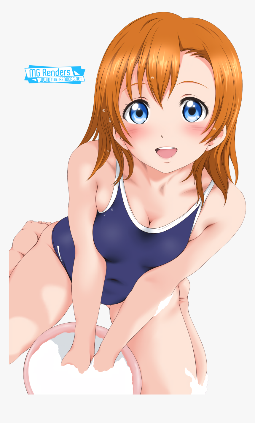 Honoka Kousaka Swimsuit Hentai, HD Png Download