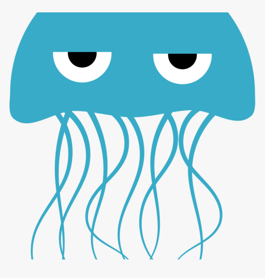 Clip Art Transparent Library Bird Hatenylo Com Angry - Blue Jellyfish Clipart, HD Png Download