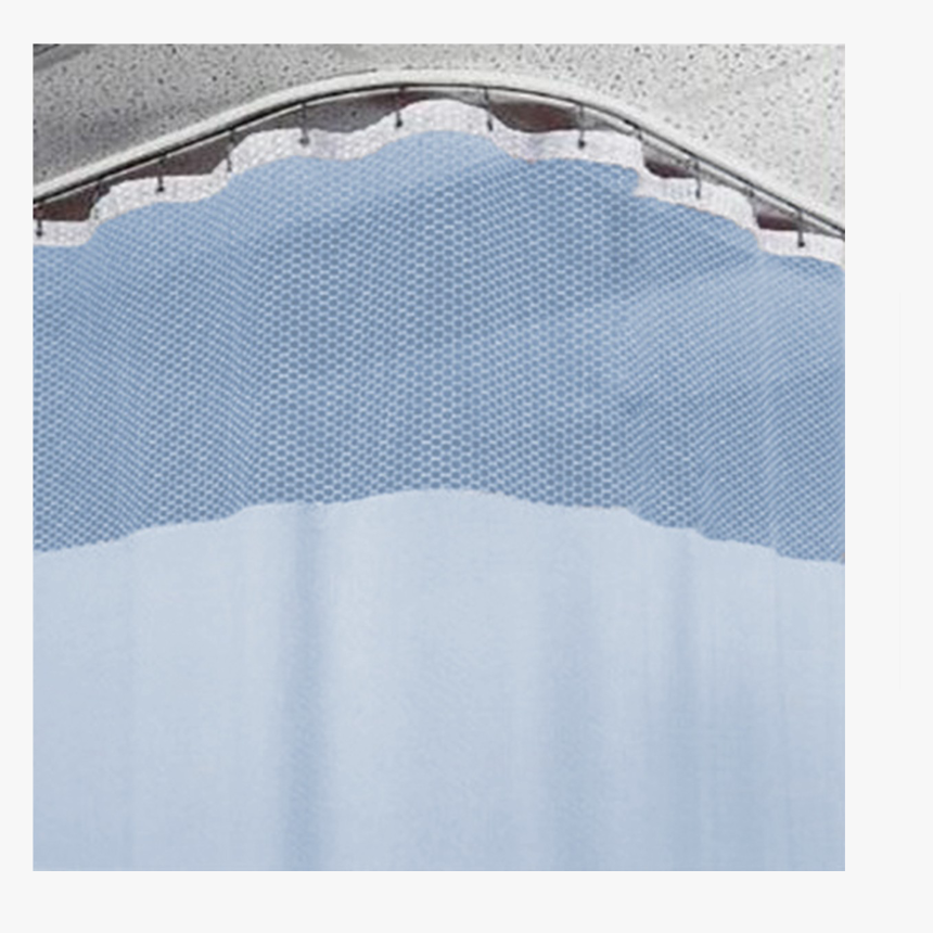 16ft Blue Medical Curtains W/ Track Kit- - Net, HD Png Download