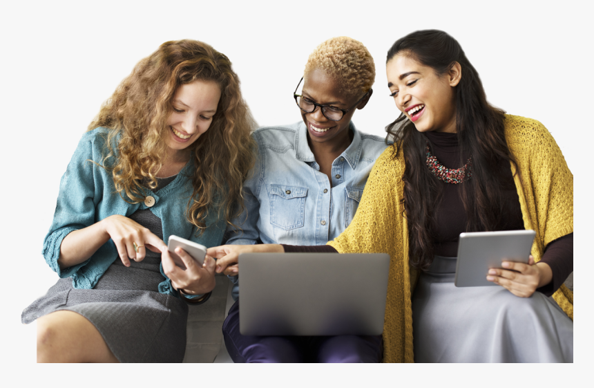 Tech Savvy Female, HD Png Download