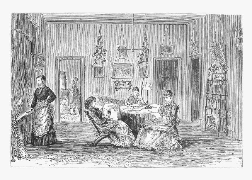 File - Schoolforwomen - Illustration, HD Png Download