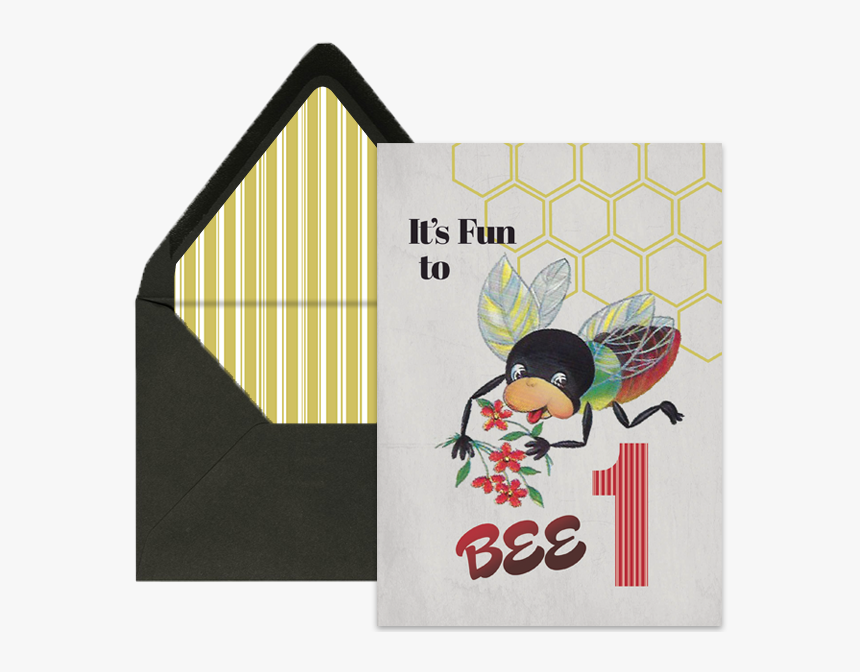 Vintage Bee Birthday Card 

 
 Data Rimg Lazy 
 Data - Illustration, HD Png Download
