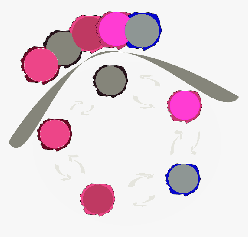 Red, Green, Team, Purple, Orange, Balls, Abstract - Clip Art, HD Png Download