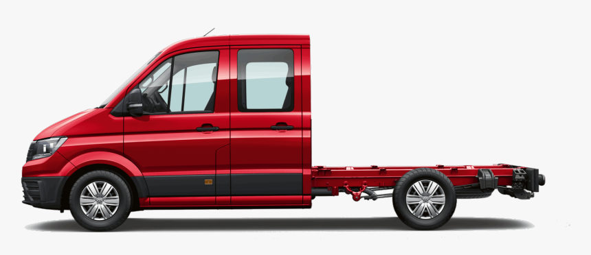 Vw Crafter Chassis Cab Clipart , Png Download - Vw Crafter Double Cab, Transparent Png