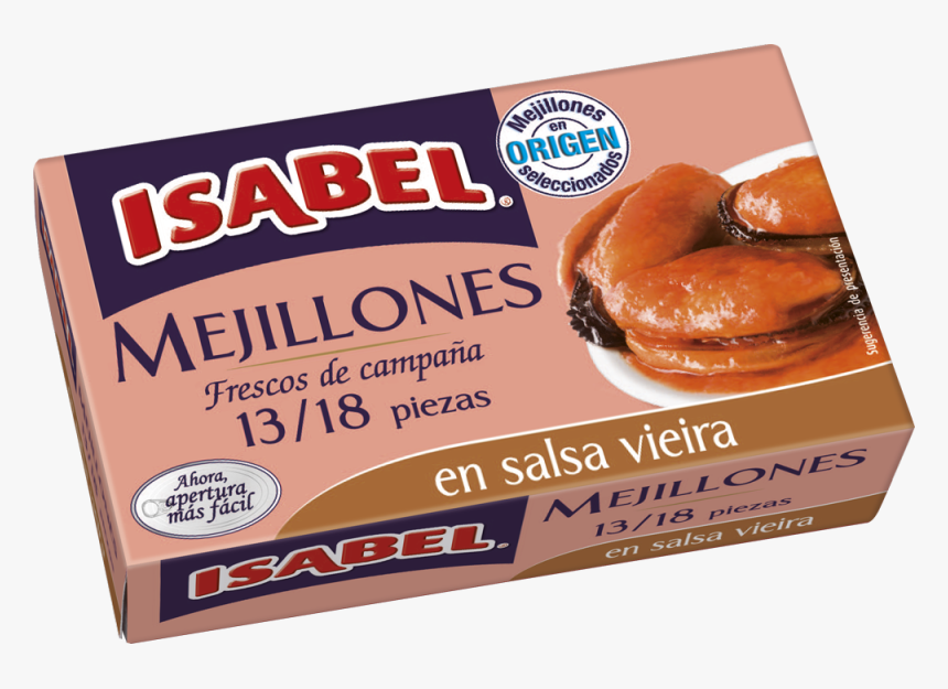 Mussels Vieira Sauce - Mejillones En Escabeche Isabel, HD Png Download