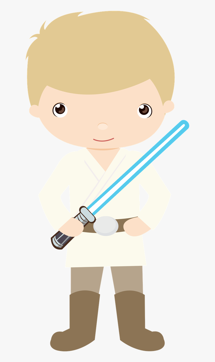 Luke Skywalker Clipart , Png Download - Star Wars Luke Clipart, Transparent Png