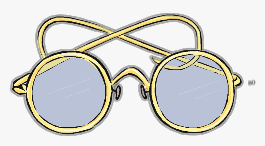 Old Glasses Png, Transparent Png