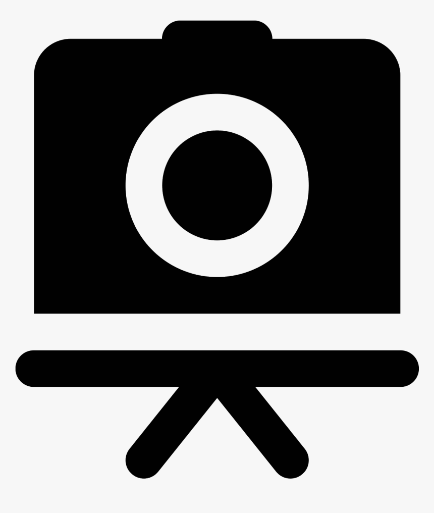 Vintage Camera Icon - Circle, HD Png Download