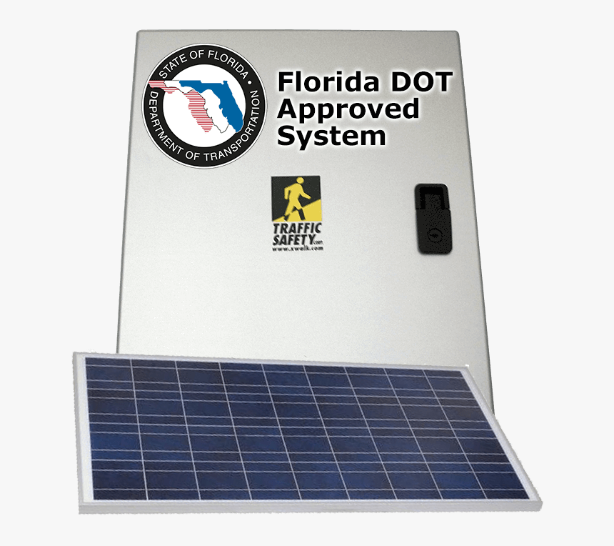 Ts1100 Crosswalk System Controller Solar Powered Model - Florida Department Of Transportation, HD Png Download