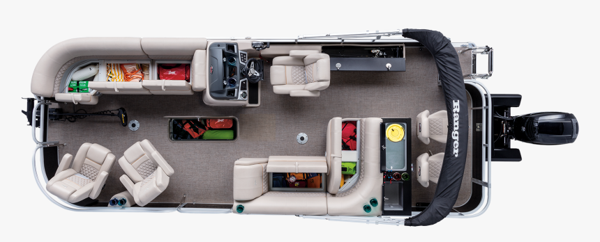 Ranger Fishing Pontoon - Rv, HD Png Download