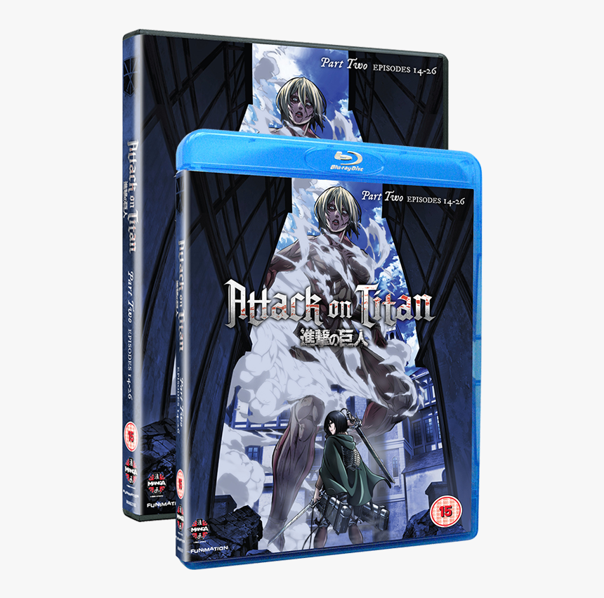 Attack On Titan Part - Shingeki No Kyojin Season 3 Part 2 Blu Ray, HD Png Download
