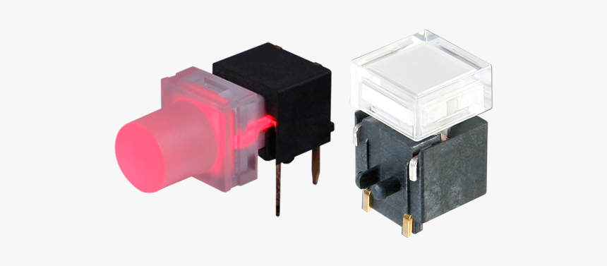 Right Angled Push Button Smd, HD Png Download