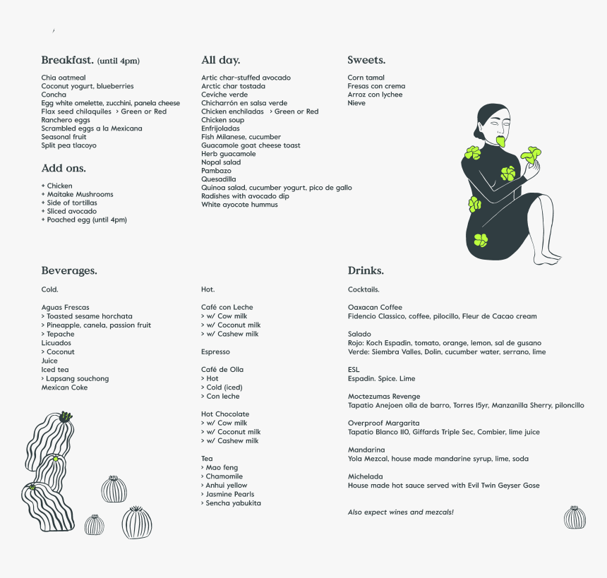 Atla Nyc Menu Prices, HD Png Download