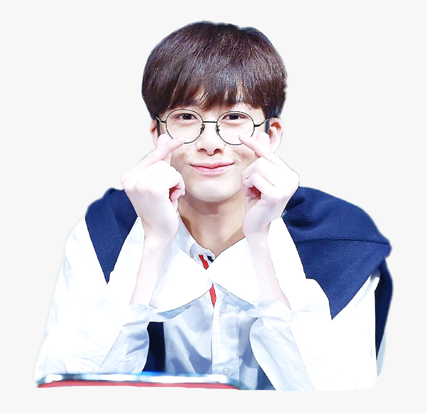 Monsta X Hyungwon With Glasses, HD Png Download