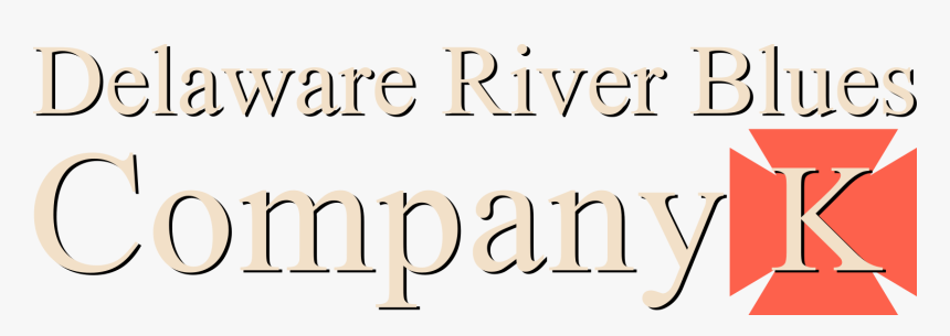 Delaware River Blues, Company K - Calligraphy, HD Png Download