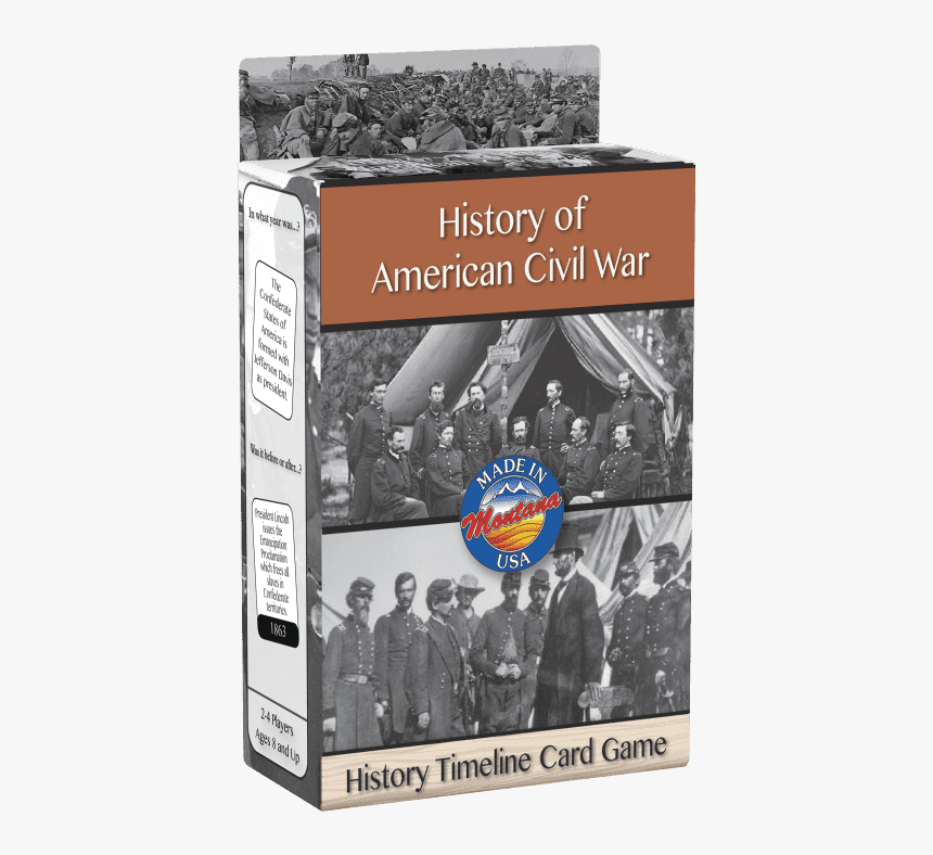 Civil War History 3d 75 Tuck Tab, HD Png Download