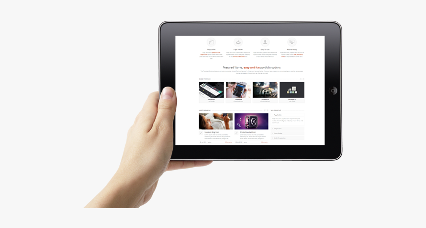 Computer Static Png - Tablet Computer, Transparent Png