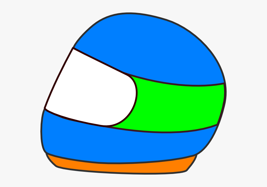 Race Car Helmet Clipart Image Freeuse Library Racing - Race Car Helmet Clip Art, HD Png Download