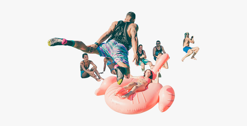 Person Jumping In Pool Png, Transparent Png