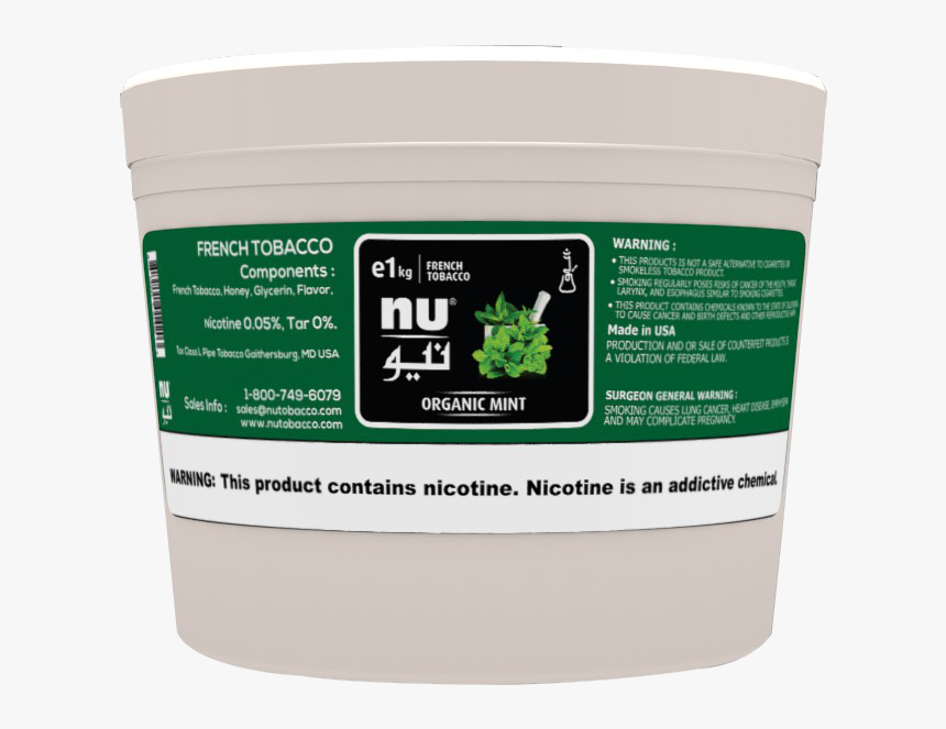 Nu Organic Mint 1kg - Tobacco, HD Png Download