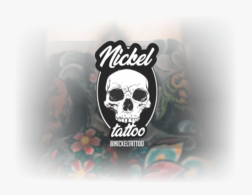 Nickel Tattoo - Skull, HD Png Download