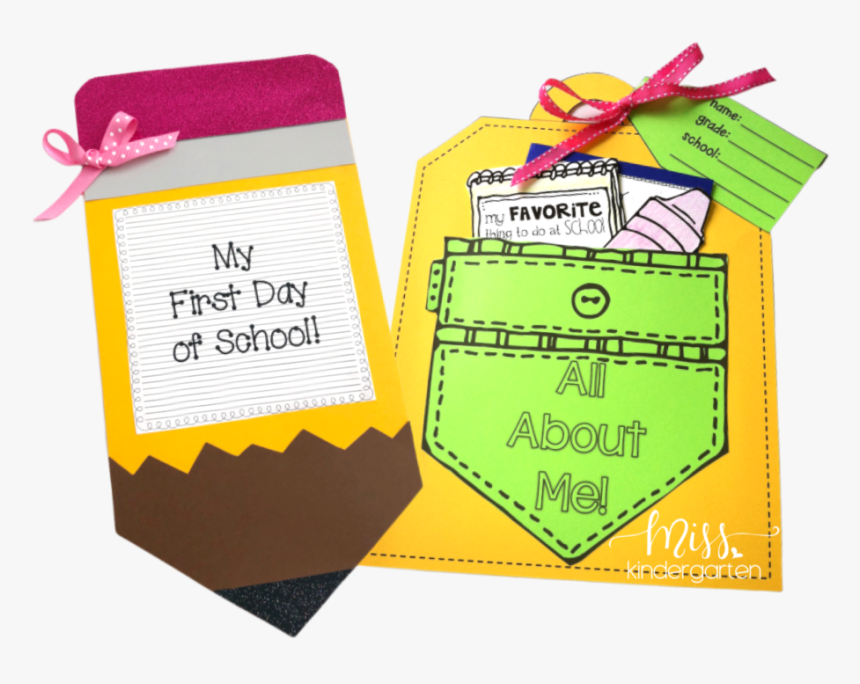 First Day Of School Activities - Preschool Craft Ideas For My School, HD Png Download