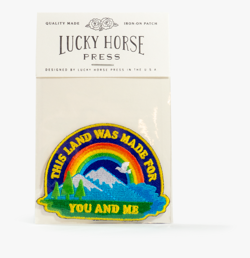 This Land Is Your Land Embroidered Patch 
 Class Lazyload - Cosmetics, HD Png Download