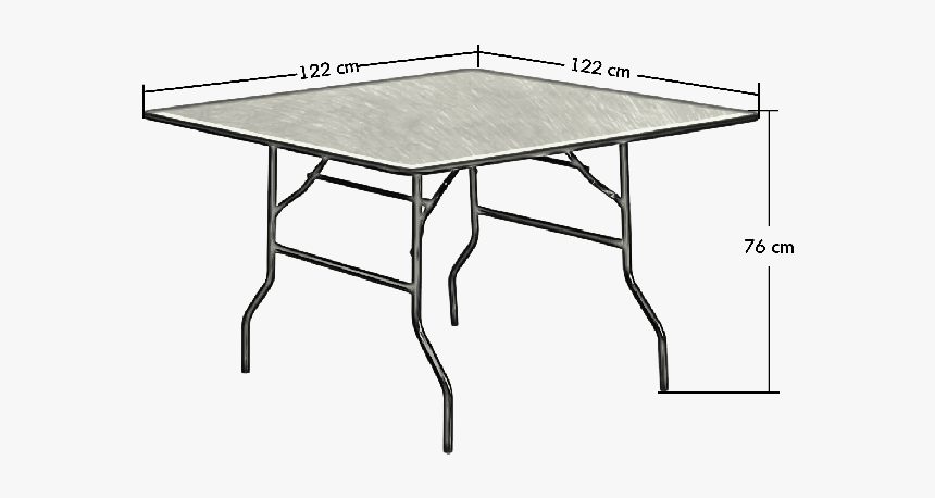Trestle Table Round, HD Png Download