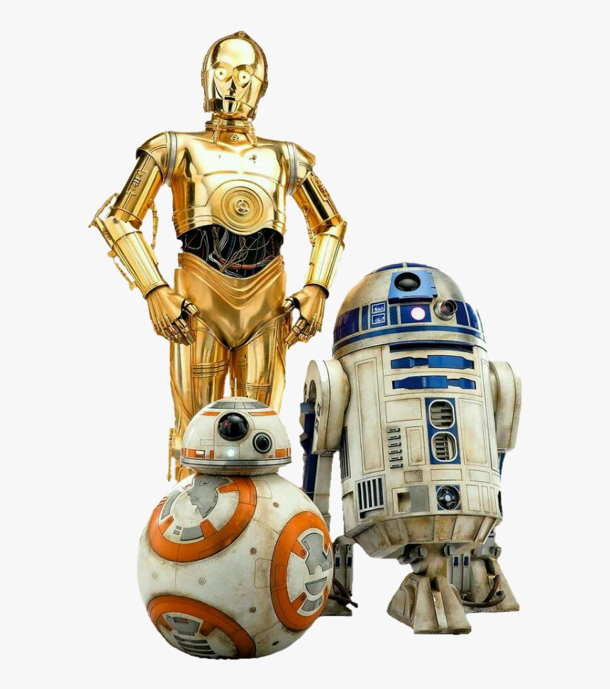 Bb-8 Transparent Png - R2d2 And C3po Png, Png Download