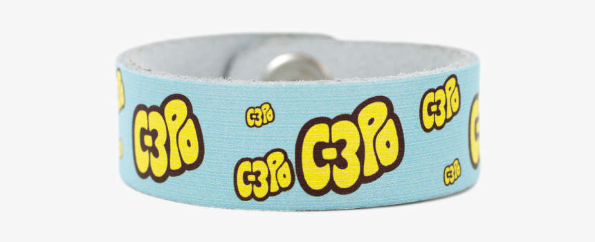 C 3po Graffiti Blue Bracelet 
				 Title C 3po Graffiti - Bracelet, HD Png Download