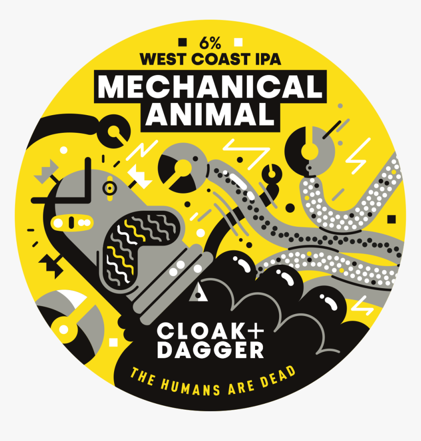 Mechanical-animal Kegbadge - Graphic Design, HD Png Download