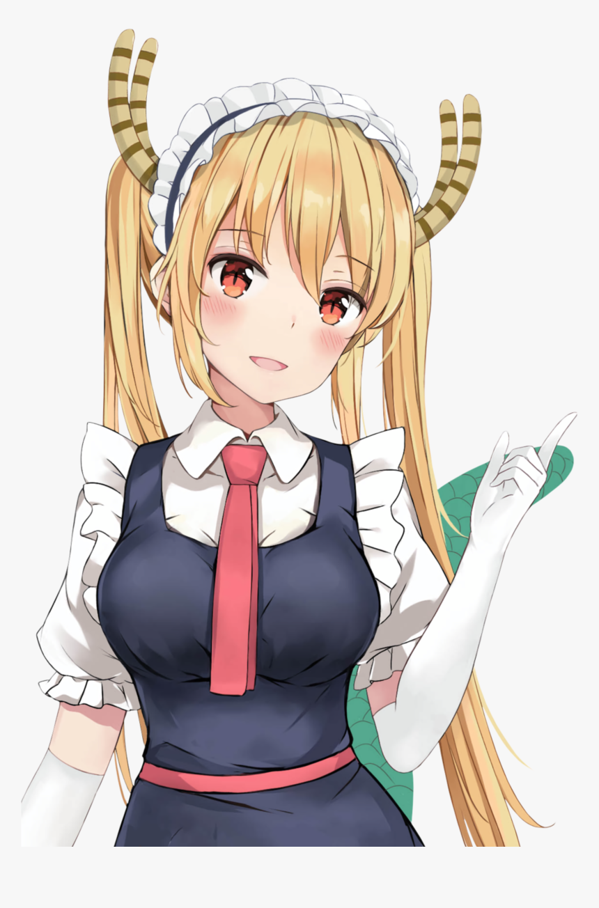 #tohru #dragonmaid #kobayashi #dragonmaidkobaiashisan - Kobayashi San Chi No Maid Dragon Personajes, HD Png Download