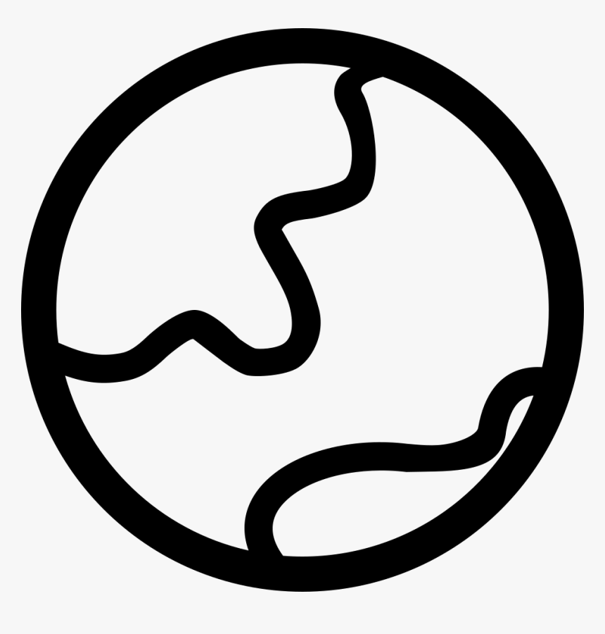 Earth Line - Scalable Vector Graphics, HD Png Download