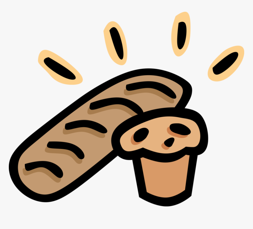Vector Illustration Of Loaf Of Bread And Baked Quick - Rise Of Napoleon Economic Order, HD Png Download
