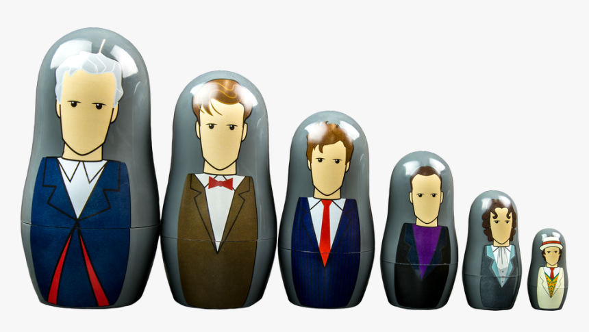 Dr Who Nesting Dolls, HD Png Download