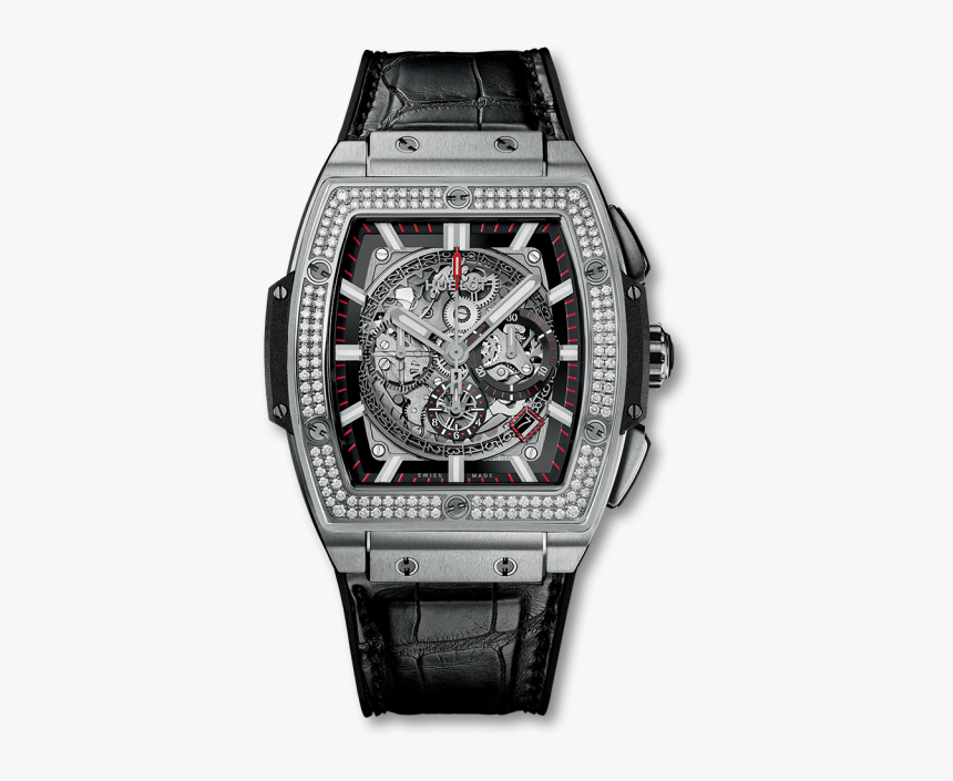 Spirit Of Big Bang Titanium Diamonds - Hublot Spirit Of Big Bang Titanium, HD Png Download