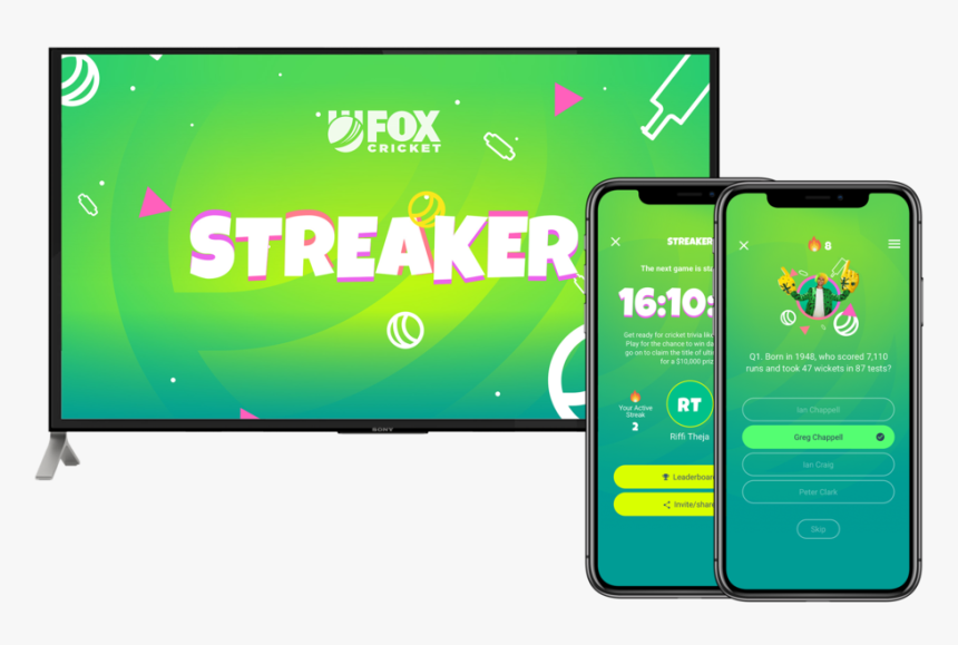 Fox Sports Australia S Streaker, HD Png Download