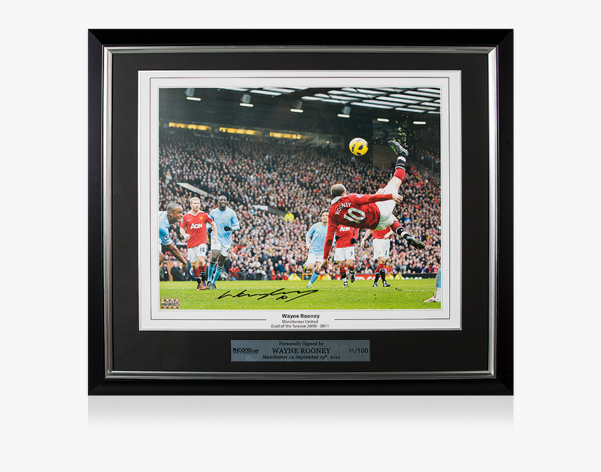 Rooney Bicycle Vs Man City, HD Png Download