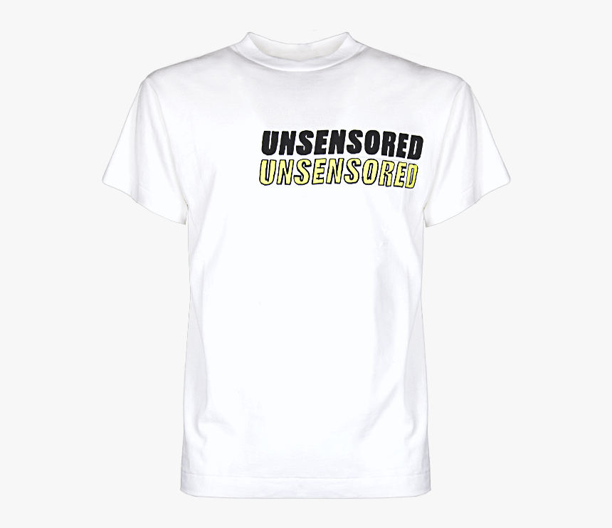 Uncensored Tee - White - Active Shirt, HD Png Download
