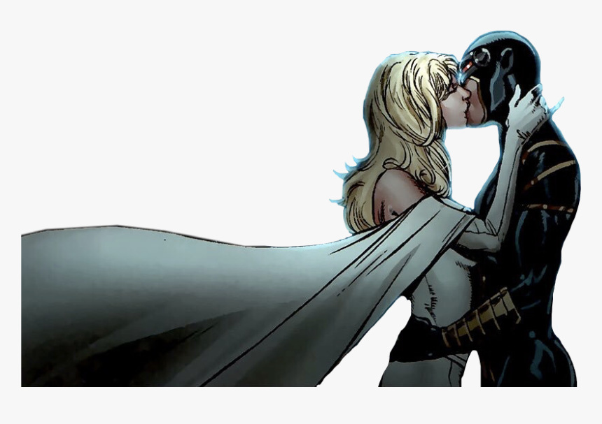 #freetoedit #freetoedit #emmascott #emmafrost #whitequeen - Emma Frost Y Ciclope, HD Png Download