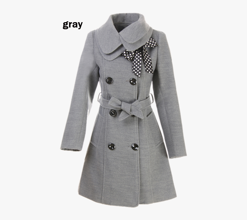 Long Winter Coat For Girl, HD Png Download