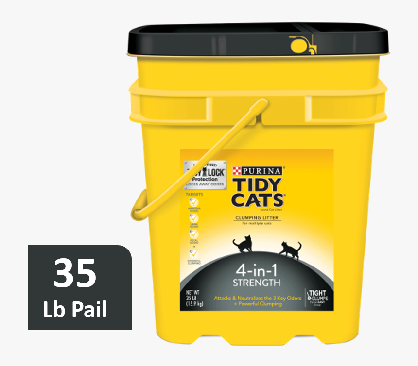 Purina Tidy Cats 4 In 1 Strength Clumping Cat Litter, - Tidy Cat Litter, HD Png Download