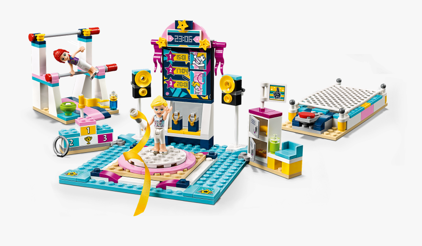 Lego Friends Stephanie Gymnastics Show, HD Png Download