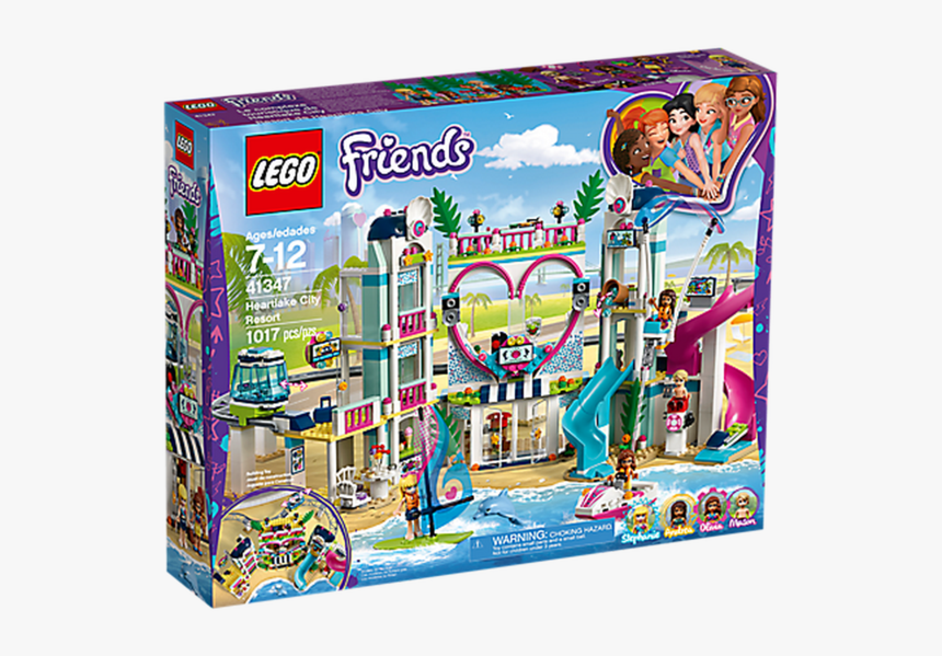 Lego Toys Lego Friends Heartlake City Resort 41347 - Lego Friends, HD Png Download