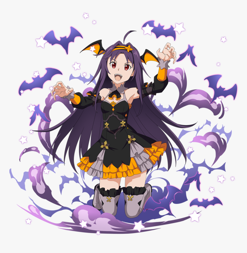 Sword Art Online Halloween Yuuki, HD Png Download