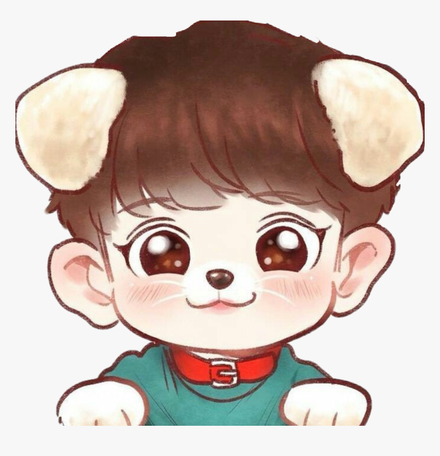 Banner Black And White Library Collection Of Free Exo - Exo Chibi Chen, HD Png Download