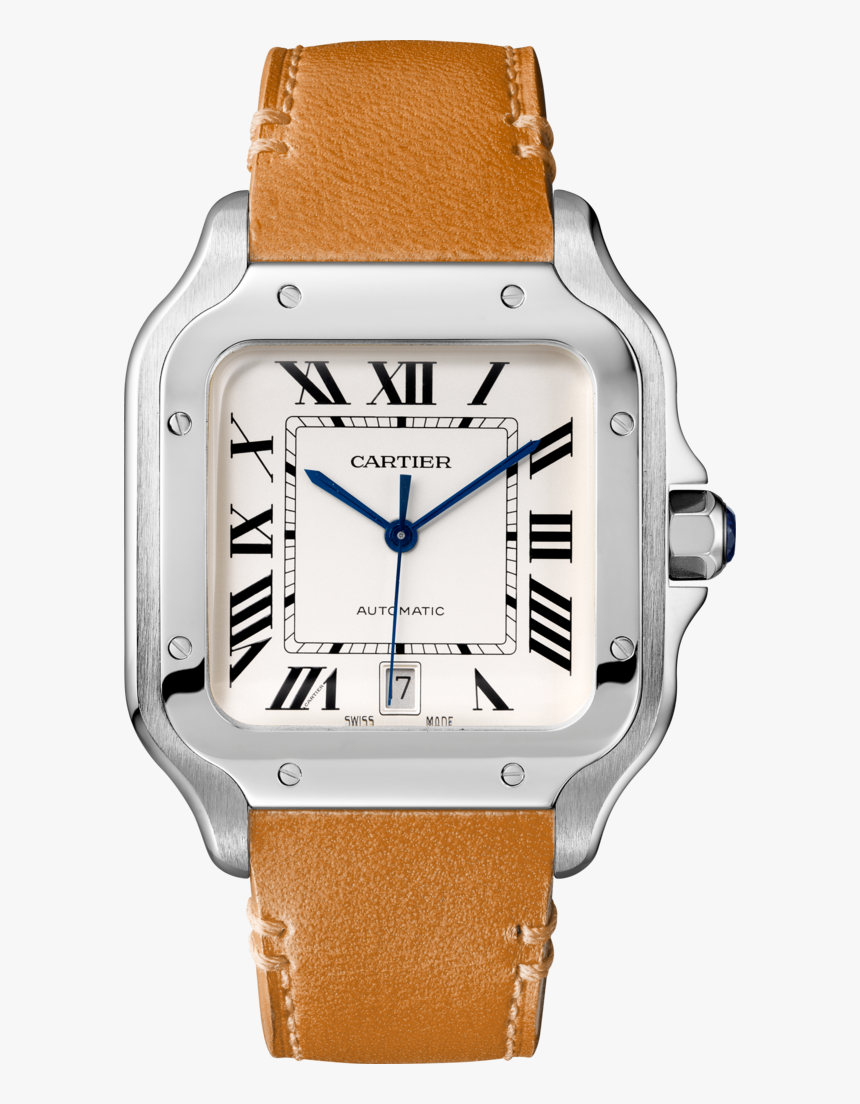 Cartier Gold Mens Watch, HD Png Download