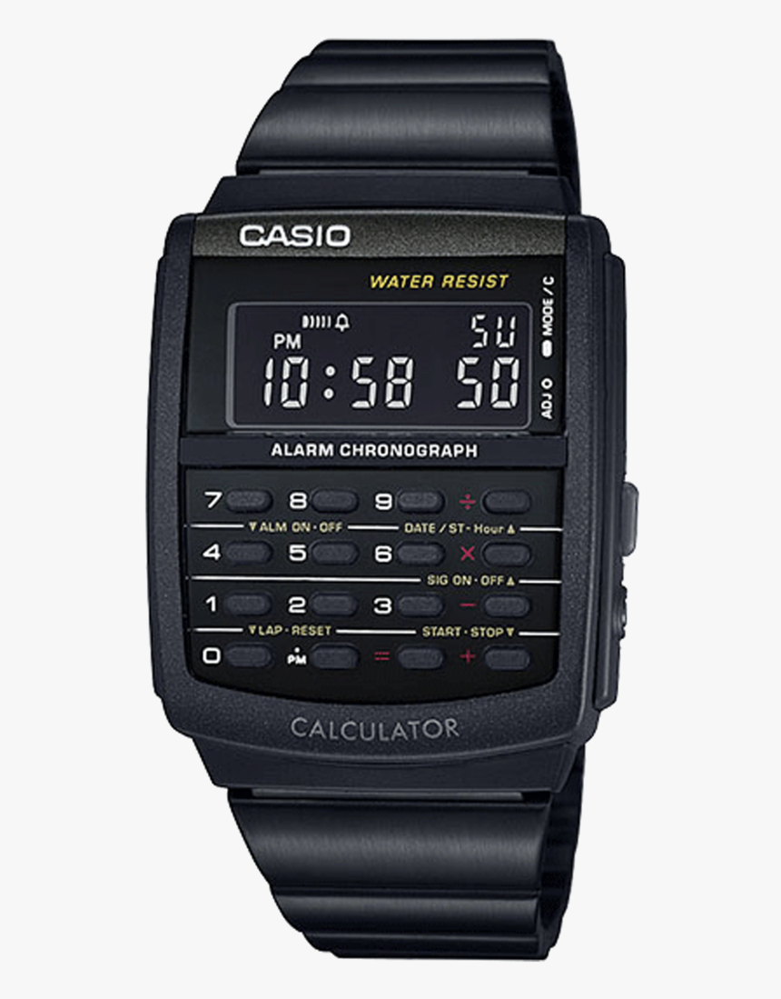 Casio Vintage Digital Calculator Watch - New Casio Calculator Watch, HD Png Download